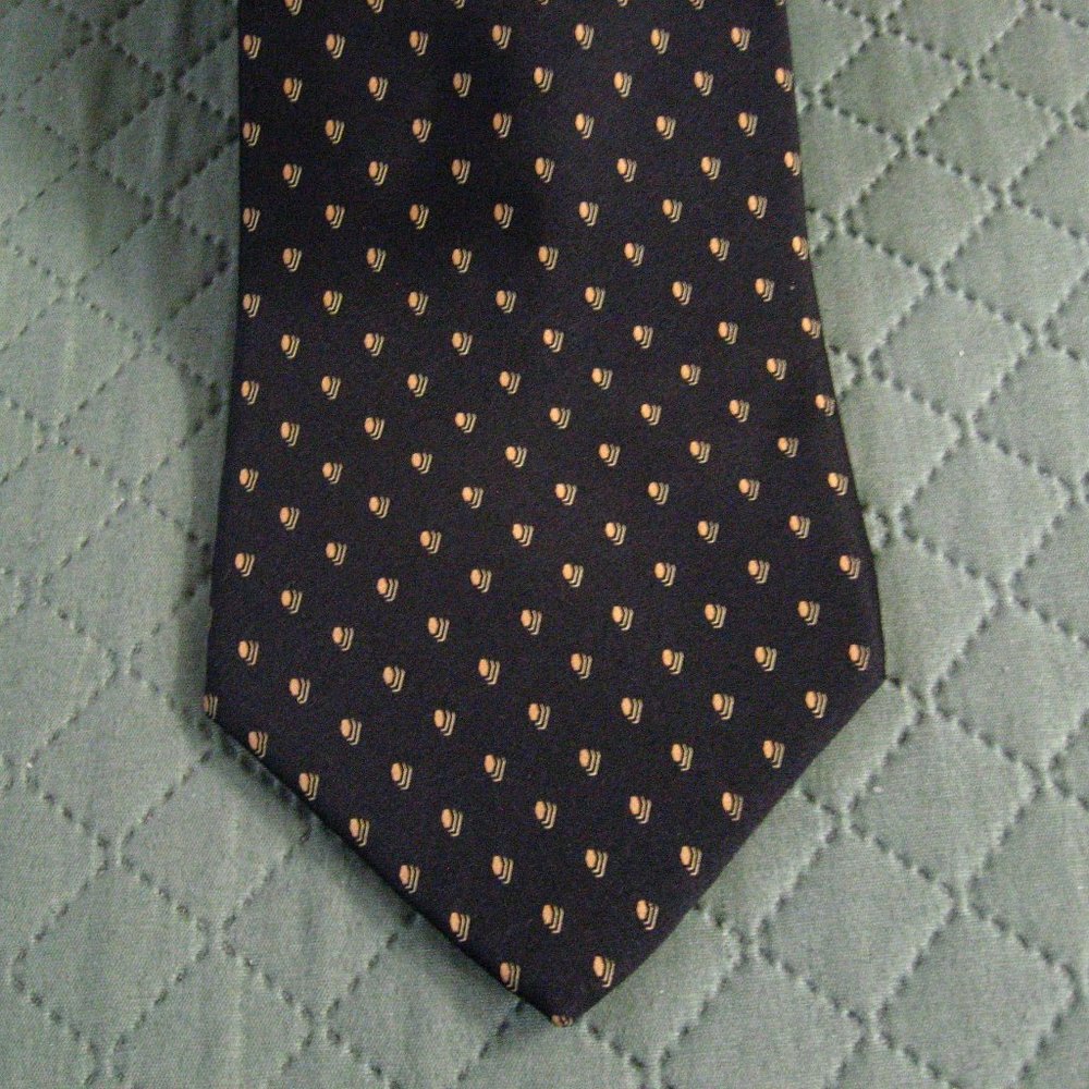 Zylos By George Machado Vintage Silk Tie